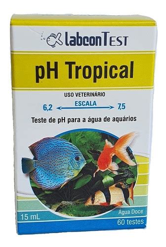 Labcon Teste De Ph Tropical Ml Mercadolivre