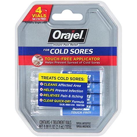 Orajel Cold Sore