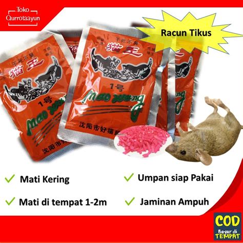 Jual Racun Tikus Curut Cerurut Paling Ampuh Mati Kering Di Tempat Tanpa