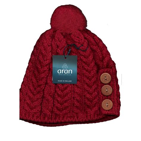 Aran Woollen Mills Aran Hat Chilli Pepper Clothing Caps Hats At Irish