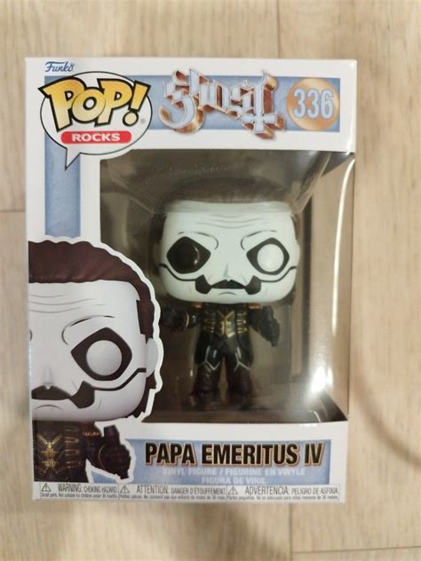 Funko Pop Rocks Ghost Papa Emeritus IV Hobbies Toys Toys Games