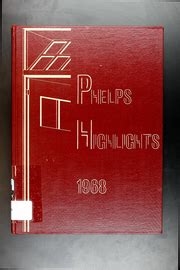 Phelps Central High School - Highlights Yearbook (Phelps, NY), Covers 1 - 15