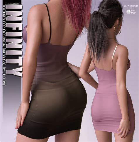 Infinity Textures For Dforce Occasion Dress G F Daz D