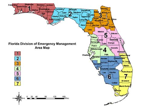 State Of Emergency Florida Counties Map Giana Julieta