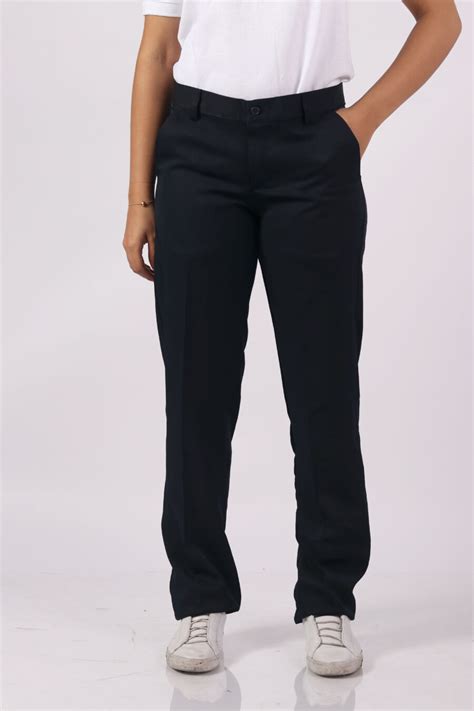 Venta Pantalon Azul Marino Mujer De Vestir En Stock