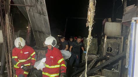 Lelaki OKU Rentung Dalam Kebakaran Babitkan Dua Rumah