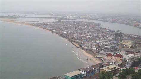 Aerial View Of Monrovia Liberia West Africa Youtube