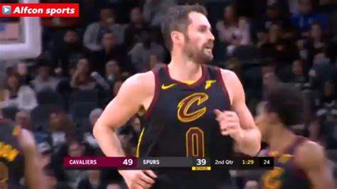 Kevin Love Pts Rebs Cleveland Cavalier Vs San Antonio Spurs Nba