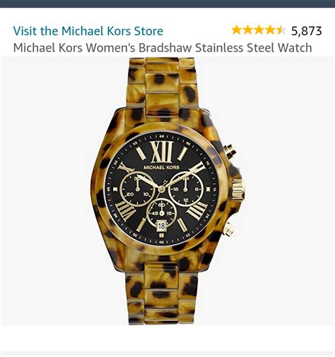 Michael Kors Women’s Bradshaw Stainless Steel Watch Amzn To 36xglmu About This Item 43mm