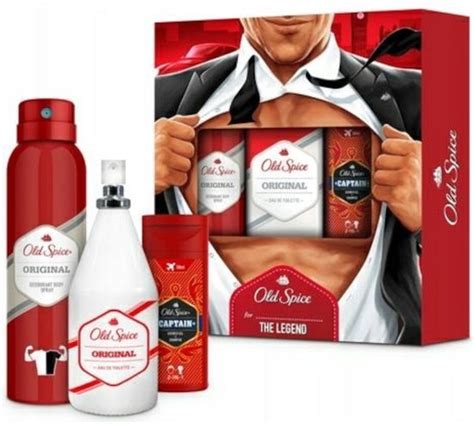 Old Spice Original Geschenkset Deo Spray Eau De Toilette Swagger