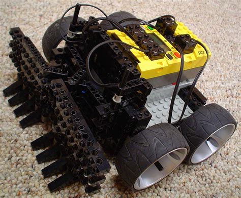 Brooksbots Mighty Man Autonomous Sumo Robot From Lego Mindstorms