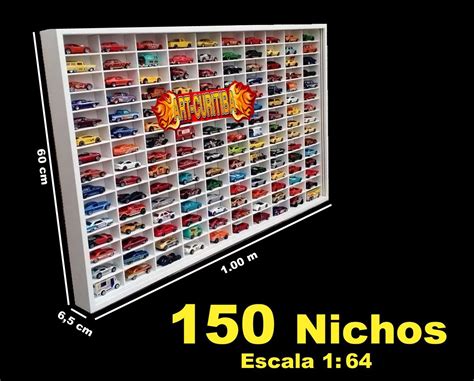 Estante Expositor Hot Wheels Nichos Carrinhos Miniaturas Expositores Quarto De Carro