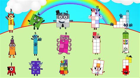 New Numberblocks Band 1 5 Oficial Remix 5 Infinity Cool Sounds Youtube