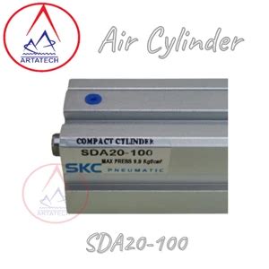 Jual Compact Silinder Pneumatik SDA 20 100 SKC Jakarta Artatech Jaya