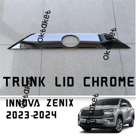 Trunk Lid List Bagasi Belakang Innova Zenix 2023 2024 Full Chrome