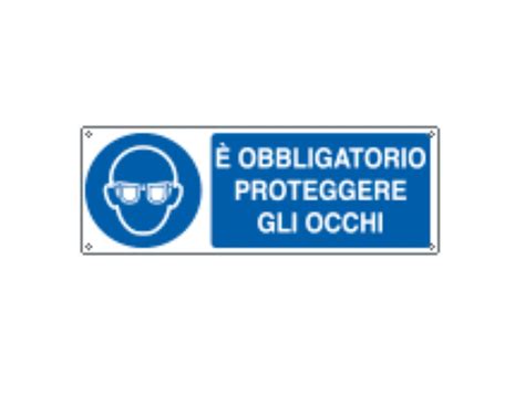 Cartelli Segnalatori Cartello Autoadesivo Easyfix Obbligo Proteggere