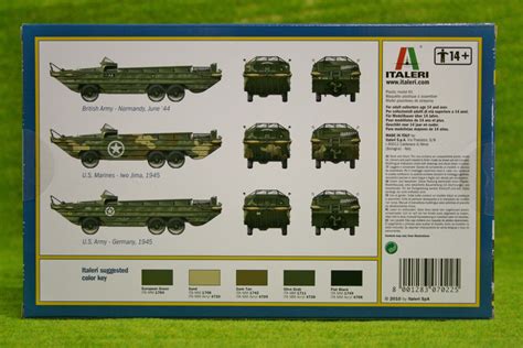 Dukw Amphibious Truck Scale Italeri Kit Arcane Scenery And