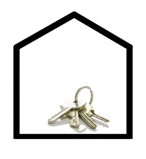 House keys in a drawn house — Stock Photo © Gajus-Images #25090583