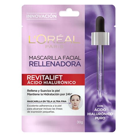 Ácido Hialurónico Mascarilla Loréal Paris Centroamérica