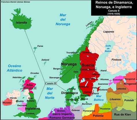 A Map Showing The Location Of Regions In Europe And North America With