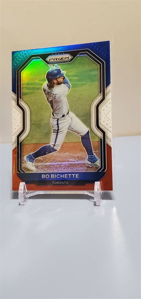 Bo Bichette Panini Prizm Red White Blue Tier Ebay