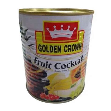 Golden Crown Fruit Cocktail Packaging Type Tin Can At Rs 75 Pack In Ahmedabad