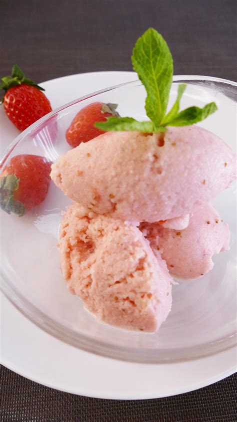 Helado Casero De Fresas Y Yogur Cocinatis Receta Helados Caseros