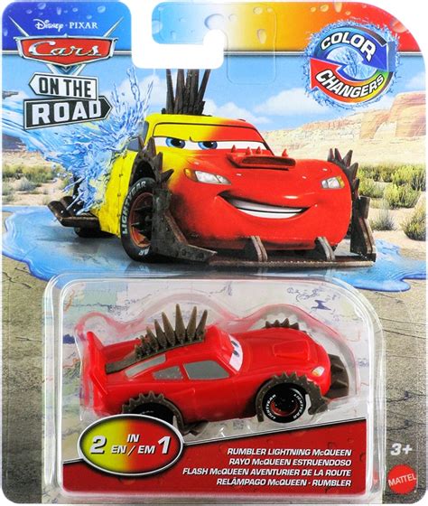 Cars Auta Color Changers Rumbler Lightning Mcqueen Blesk