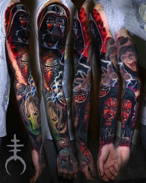 Amazing Star Wars Tattoo Sleeve Best Tattoo Ideas Gallery