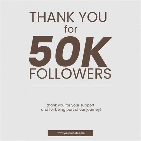 Premium Psd Thank You Followers Instagram Post Square Template Psd