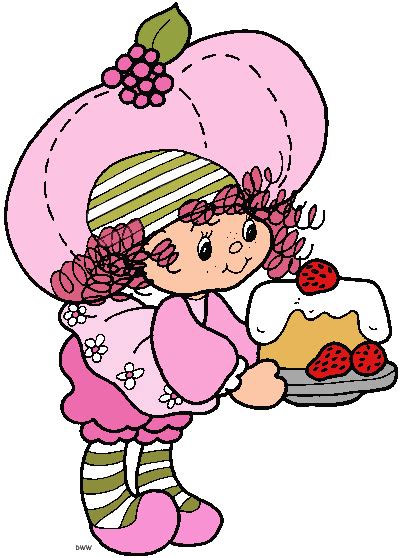 Original Strawberry Shortcake Clipart Clip Art Library