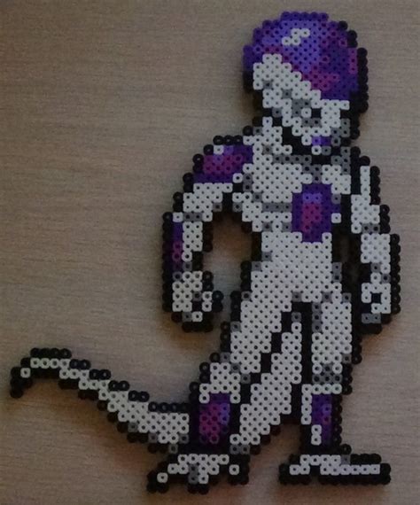 Frieza Perler By SuperSensei On DeviantArt Perler Bead Art Bead