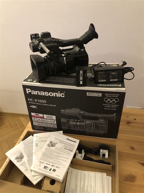 Kamera K Panasonic Hc X Warszawa R Dmie Cie Olx Pl