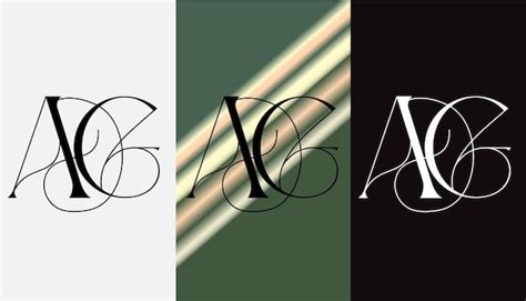 Premium Vector Initial Letter Ag Logo Design Creative Modern Symbol