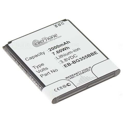 Cellephone Battery Li Ion For Samsung Galaxy Core Sm G Replaced