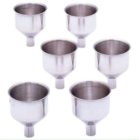 Large Stainless Steel Whiskey Hip Flask Funnel Filler Set Bell Style DROP SHIPPING Funnel for ...