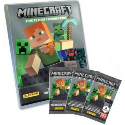 Panini Minecraft Karty Starter Set S Albem Od K Heureka Cz