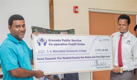 Grenada Public Service Co Operative Credit Union Gpsccu Donates Over