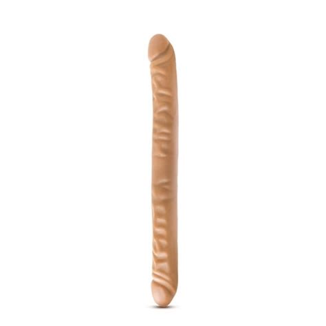 Dr Skin Dubbele Dildo 46 Cm Caramel Kopen Bij Sextoyland