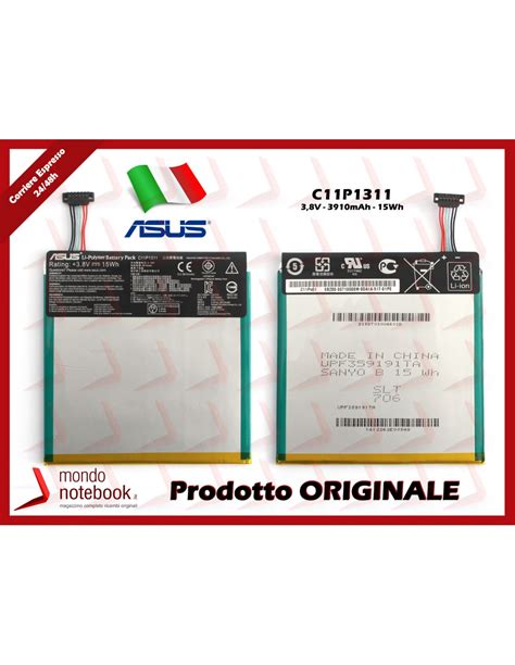 Batteria Originale ASUS ME175KG C11P1311