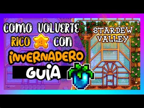 Guía completa sobre qué plantar en el invernadero de Stardew Valley