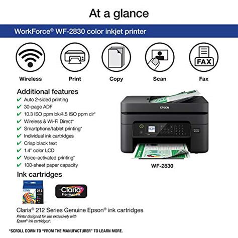 Epson Workforce Wf 2930 Wireless All In One Printer With Scan Copy