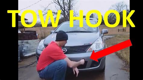 How Does My Nissan Versa Front Tow Hook Work Youtube