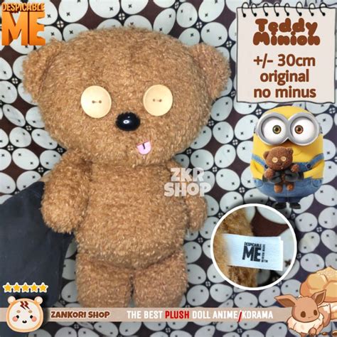 Jual RARE ITEM BONEKA TEDDY TIM MINION ORIGINAL DESPICABLE ME