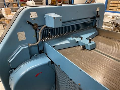 Schneider Senator Sc Paper Guillotine Used Machines Exapro