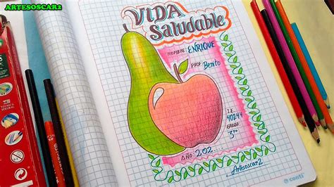 Portada De Vida Saludable Healthy Life Caratulas Fruits Youtube