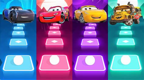 Cars Team Jackson Storm Lightning Mcqueen Cruz Ramirez Miss