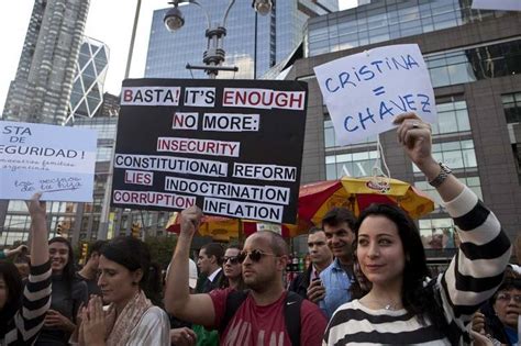 HACER Latin American News Argentina Cacerolazo De Repudio Frente Al