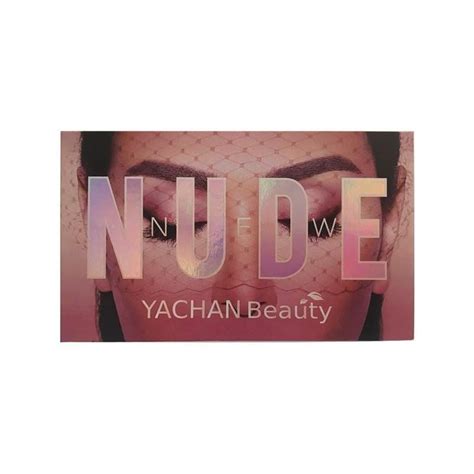 Paleta De Sombras De 18 Tonos Neutros Nude Mate Y Glitter