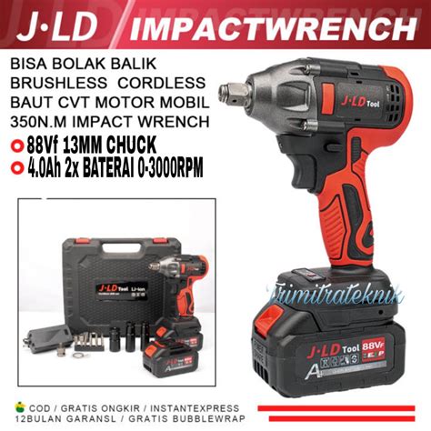 Jual Original Jld Impact Wrench Volt Cordless Impact Jld Volt